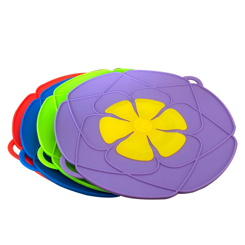 Spill Stopper Silicone Pot Cover
