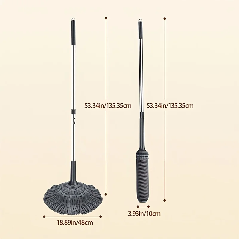 Spin Self-Wringing Mop 40cm JOYBOS Hands-Free Washing Floor Cleaner Wet Dry Household Microfiber Mops For Home Tolie Spin Self-Wringing Mop 40cm JOYBOS Hands-Free Washing Floor Cleaner Wet Dry Household Microfiber Mops For Home Tolie
