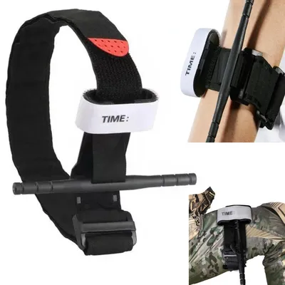 Spin Type One Handed Outdoor Tactical First Aid Tourniquet Outdoor First Aid Hemostatic Rope