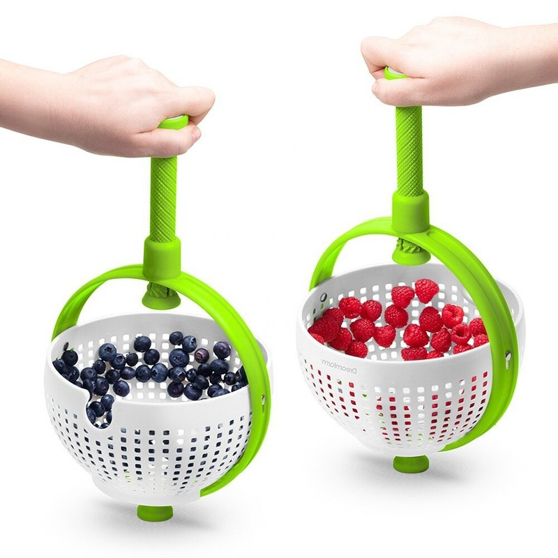 Spinning Colander Basket Drainer Spinning Colander Basket Drainer