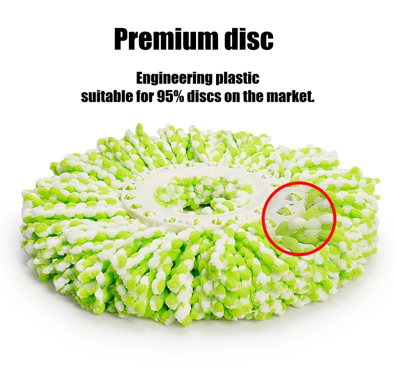 Spinning Mop Head Replacements (5 Pcs) Spinning Mop Head Replacements (5 Pcs)