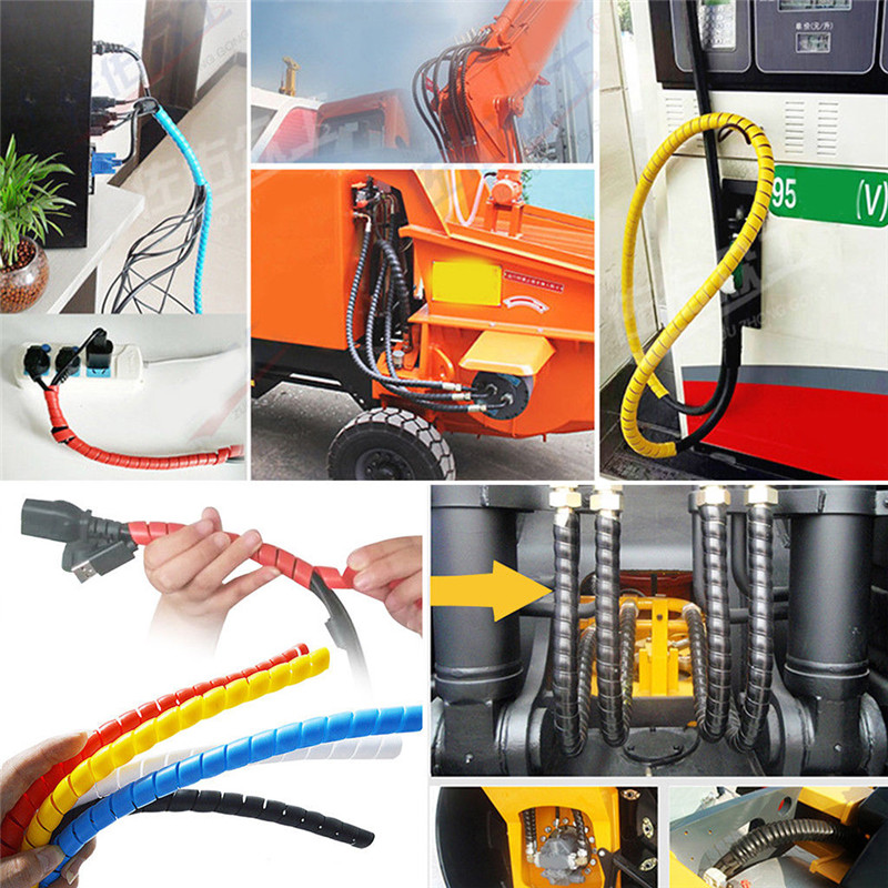 Spiral Cable Wrap Wire Protection