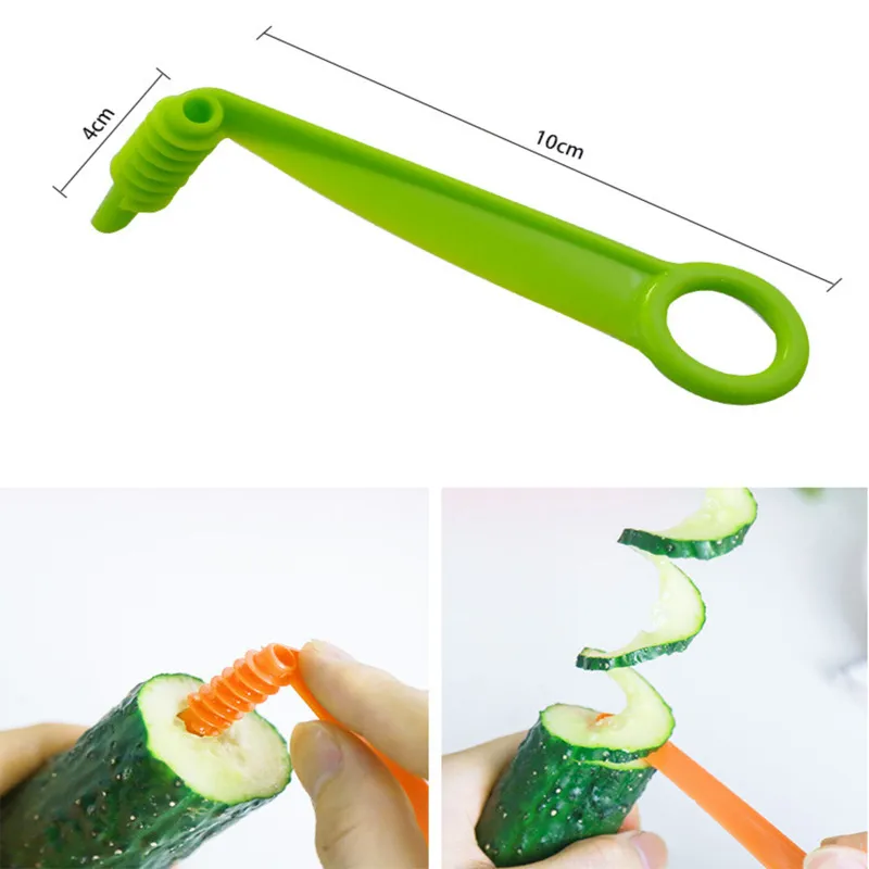 Spiral Potato Cutter Twisted Slice Potato Tower Whirlwind Potato Cut Diy Creative Fruit And Vegetable Spiral Slicer For