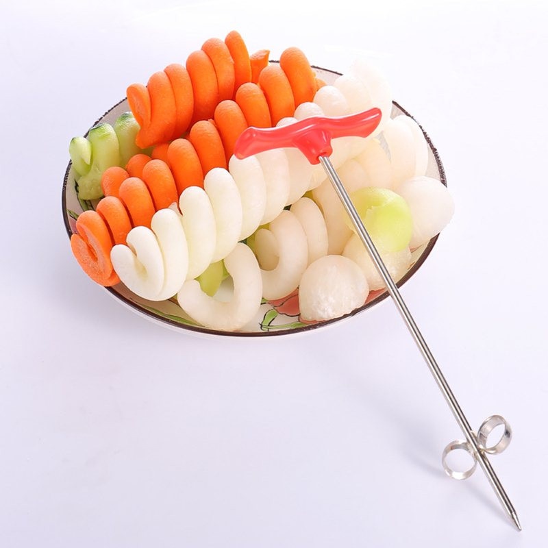 Spiral Vegetable Cutter Kitchen Tool Spiral Vegetable Cutter Kitchen Tool