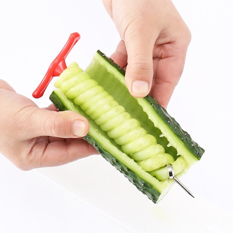 Spiral Vegetable Cutter Kitchen Tool Spiral Vegetable Cutter Kitchen Tool
