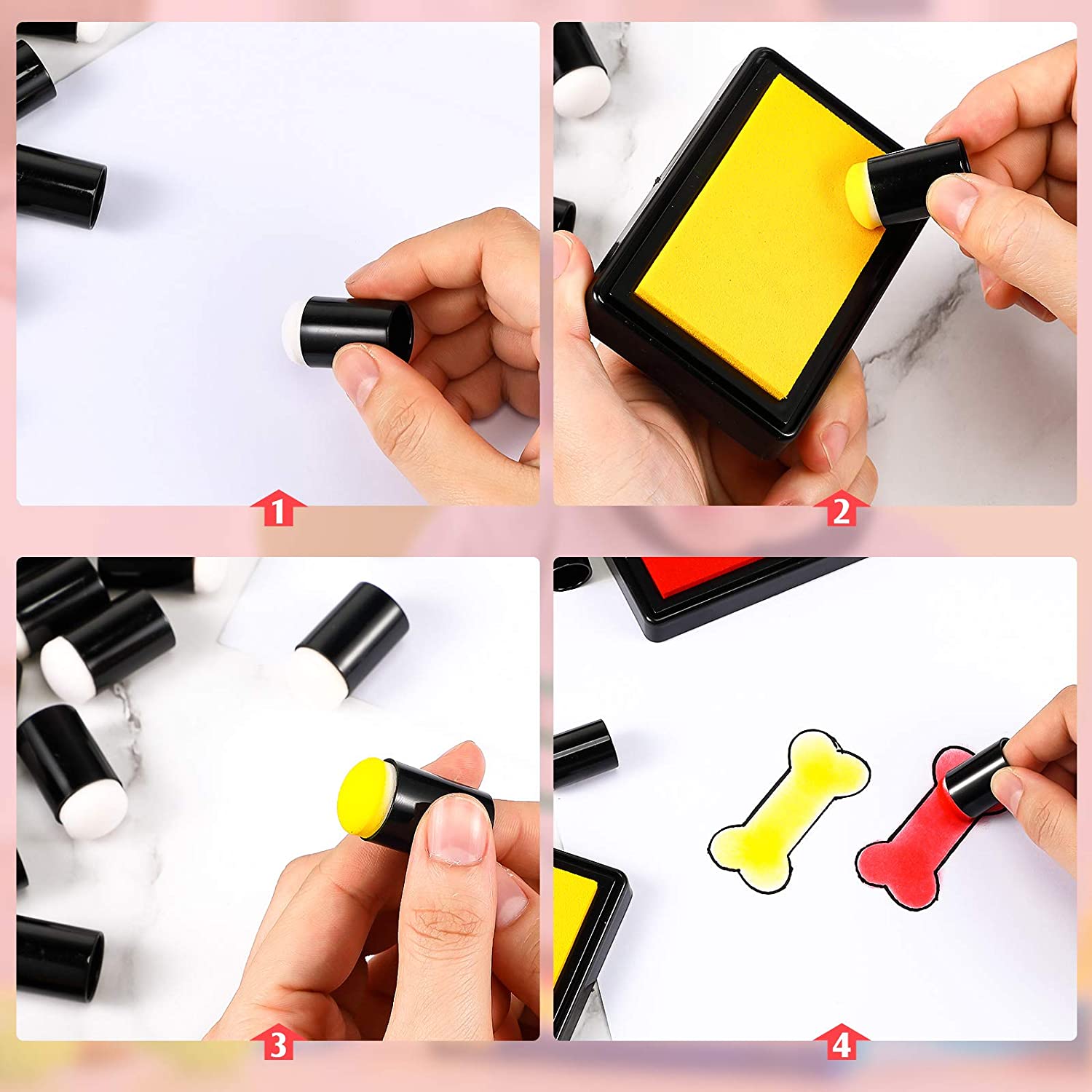 Sponge Finger Daubers (20 pcs) Sponge Finger Daubers (20 pcs)