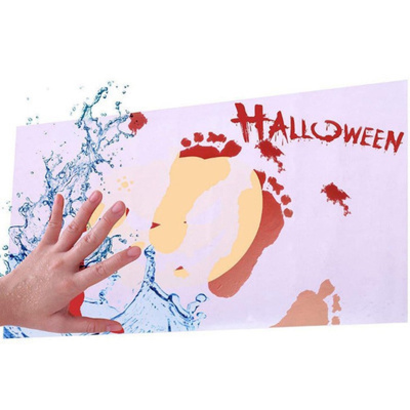 Spooky Color Changing Bloody Bath Mat Spooky Color Changing Bloody Bath Mat