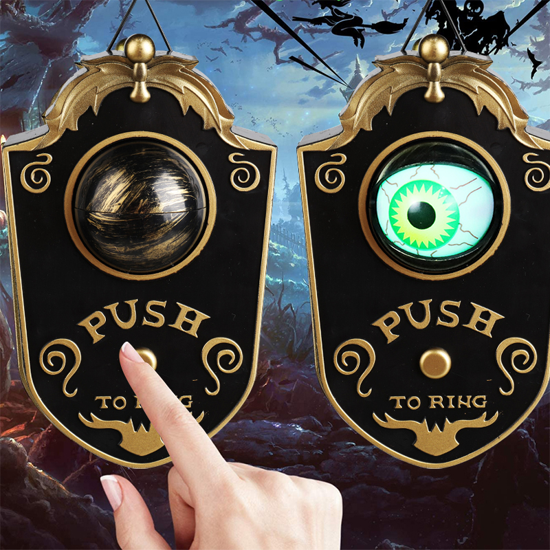 Spooky Halloween Eyeball Doorbell