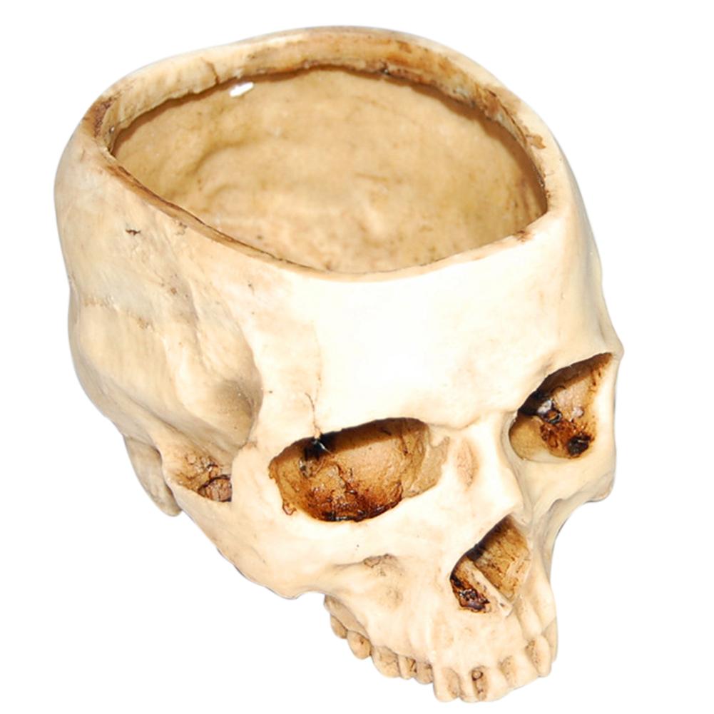 Spooky Human Skull Planter Spooky Human Skull Planter