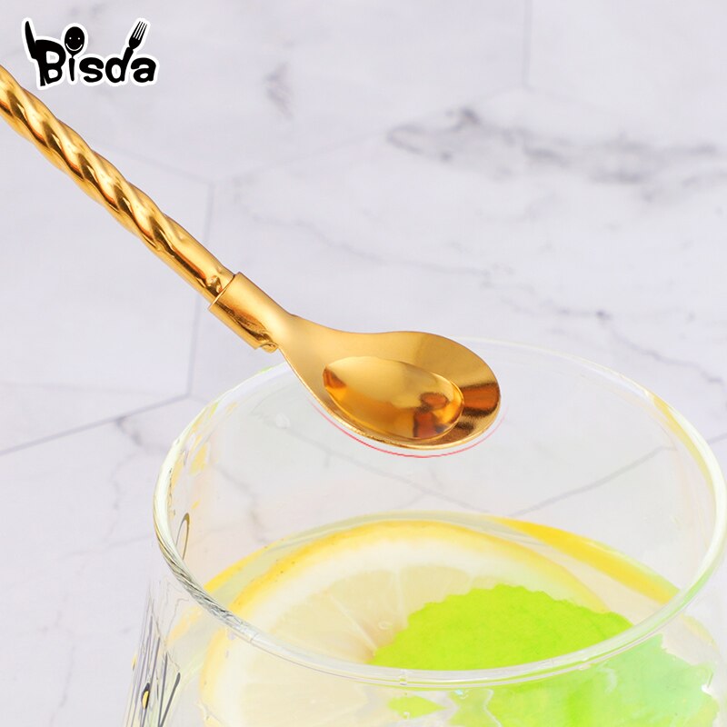 Spoon Straws Reusable Colored Spoons (2Pcs) Spoon Straws Reusable Colored Spoons (2Pcs)