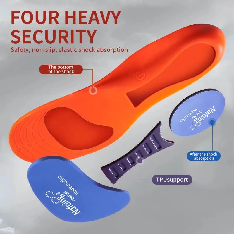 Sport Insoles for Shoes Sole Shock Absorption Deodorant Breathable Cushion Running Insoles for Feet Man Women Sport Insoles for Shoes Sole Shock Absorption Deodorant Breathable Cushion Running Insoles for Feet Man Women