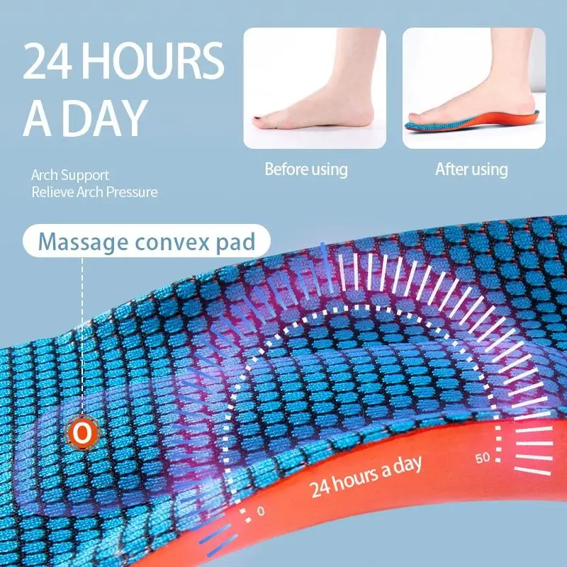 Sport Insoles for Shoes Sole Shock Absorption Deodorant Breathable Cushion Running Insoles for Feet Man Women Sport Insoles for Shoes Sole Shock Absorption Deodorant Breathable Cushion Running Insoles for Feet Man Women