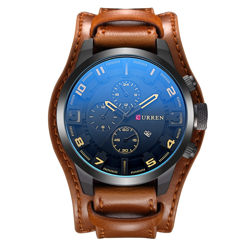 Sport Watch Leather Quartz Sport Watch Leather Quartz