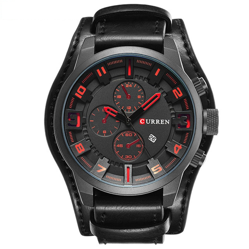 Sport Watch Leather Quartz Sport Watch Leather Quartz