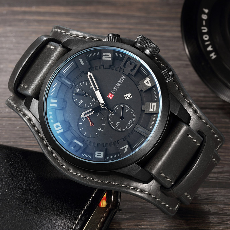 Sport Watch Leather Quartz Sport Watch Leather Quartz