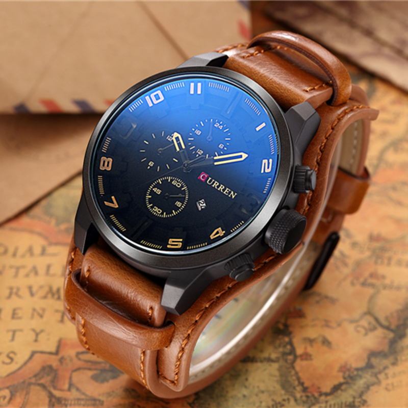 Sport Watch Leather Quartz Sport Watch Leather Quartz
