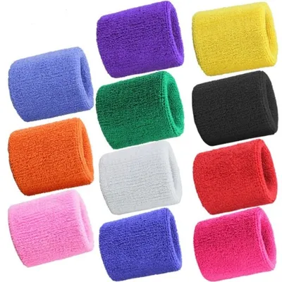 Sport Wristbands Elastic Sweatbands (2 pcs ) Sport Wristbands Elastic Sweatbands (2 pcs )