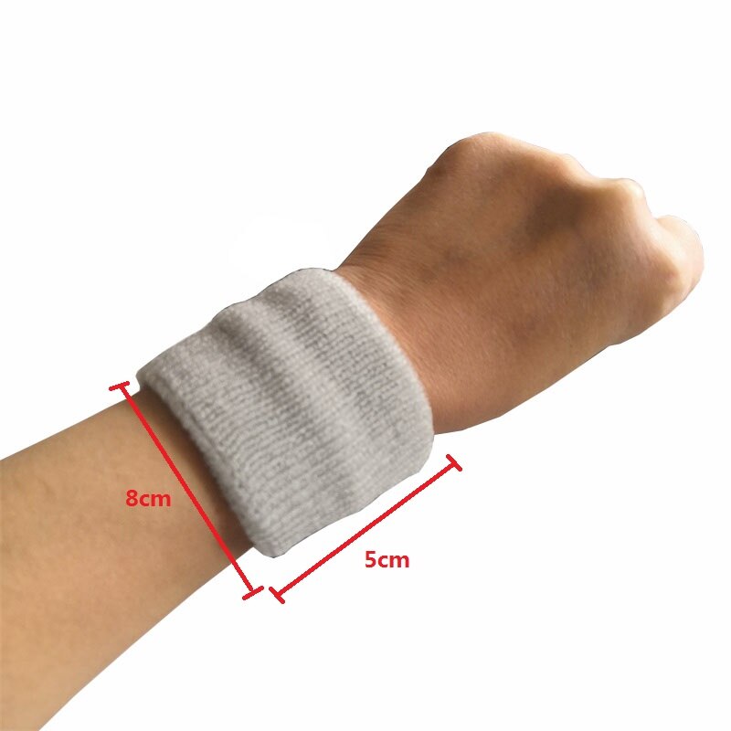 Sport Wristbands Elastic Sweatbands (2 pcs ) Sport Wristbands Elastic Sweatbands (2 pcs )