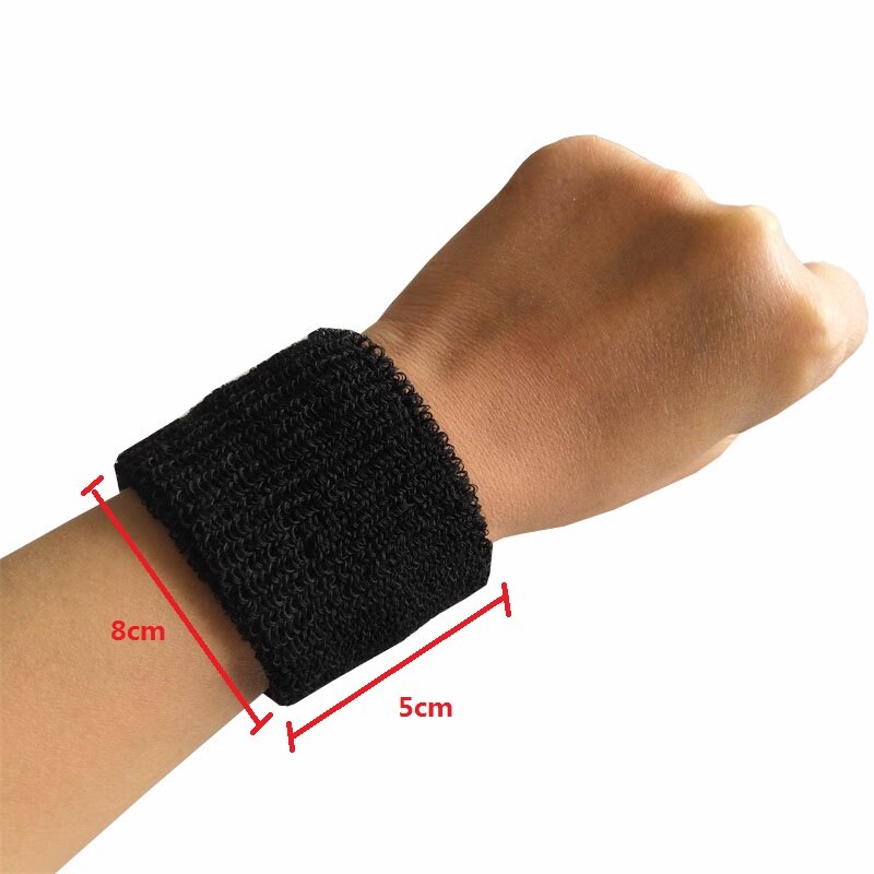 Sport Wristbands Elastic Sweatbands (2 pcs ) Sport Wristbands Elastic Sweatbands (2 pcs )