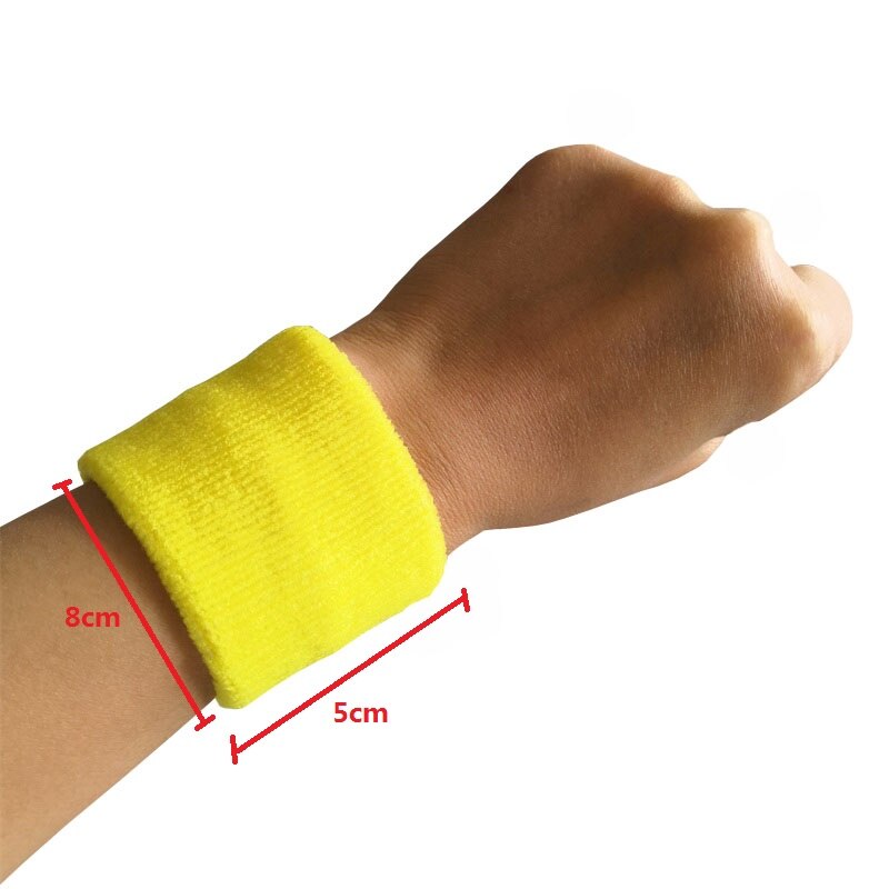Sport Wristbands Elastic Sweatbands (2 pcs ) Sport Wristbands Elastic Sweatbands (2 pcs )