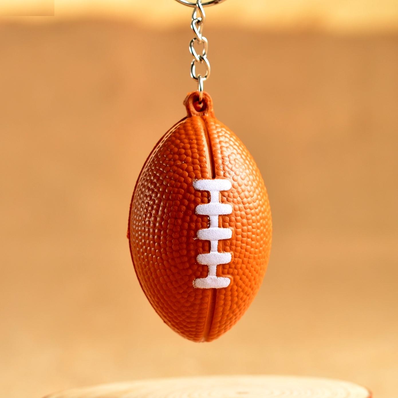 Sports Ball Football Keychain