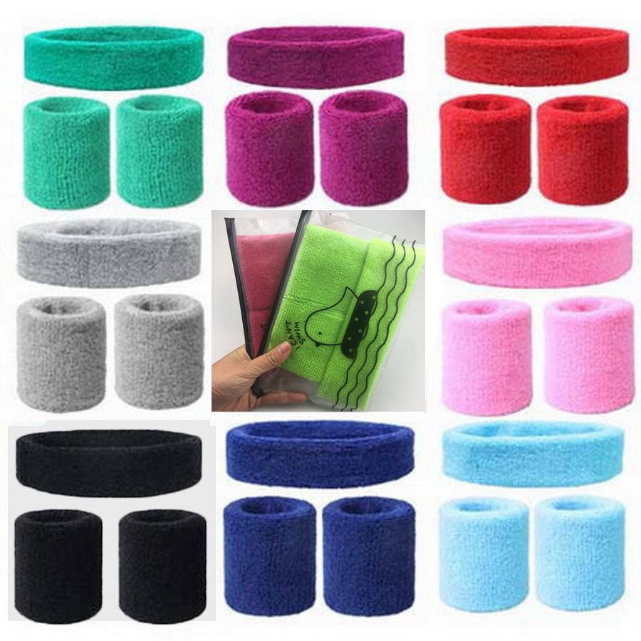 Sports Fitness Sweatband Set Sports Fitness Sweatband Set