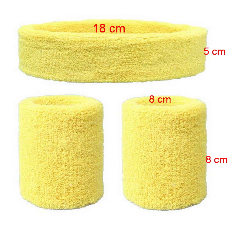 Sports Fitness Sweatband Set Sports Fitness Sweatband Set