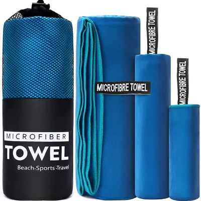Sports Microfiber Quick Dry Pocket Towel Portable Ultralight Absorbent Large Towel For Swimming Pool Fitness Yoga Beach Sports Microfiber Quick Dry Pocket Towel Portable Ultralight Absorbent Large Towel For Swimming Pool Fitness Yoga Beach