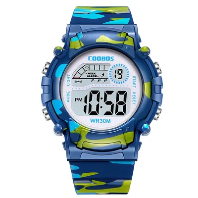 Sports Military Kids Digital Watches Student Childrens Watch Fashion Luminous LED Alarm Camouflage Sports Military Kids Digital Watches Student Childrens Watch Fashion Luminous LED Alarm Camouflage