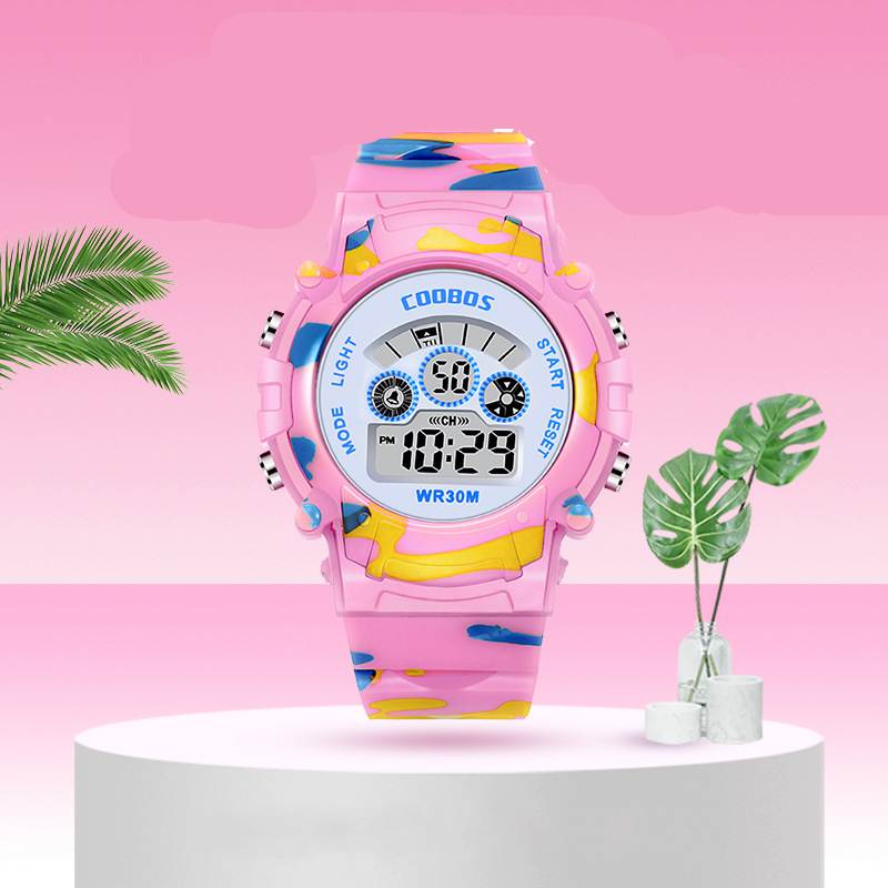 Sports Military Kids Digital Watches Student Childrens Watch Fashion Luminous LED Alarm Camouflage Sports Military Kids Digital Watches Student Childrens Watch Fashion Luminous LED Alarm Camouflage