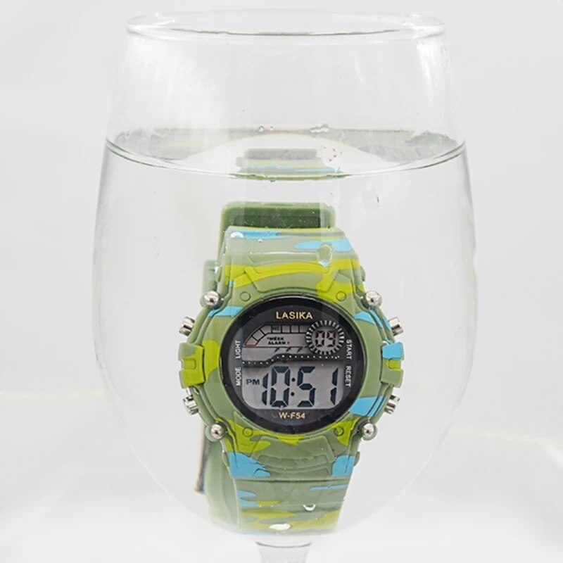 Sports Military Kids Digital Watches Student Childrens Watch Fashion Luminous LED Alarm Camouflage Sports Military Kids Digital Watches Student Childrens Watch Fashion Luminous LED Alarm Camouflage