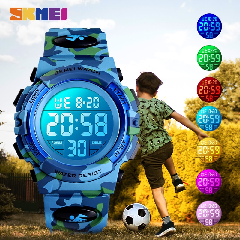 Sports Watch For Kids Digital Timepiece