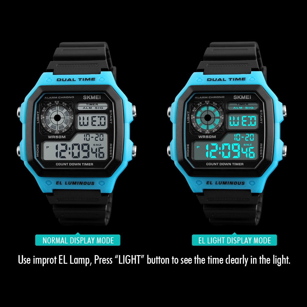 Sports Watch For Men Digital Wristwatch