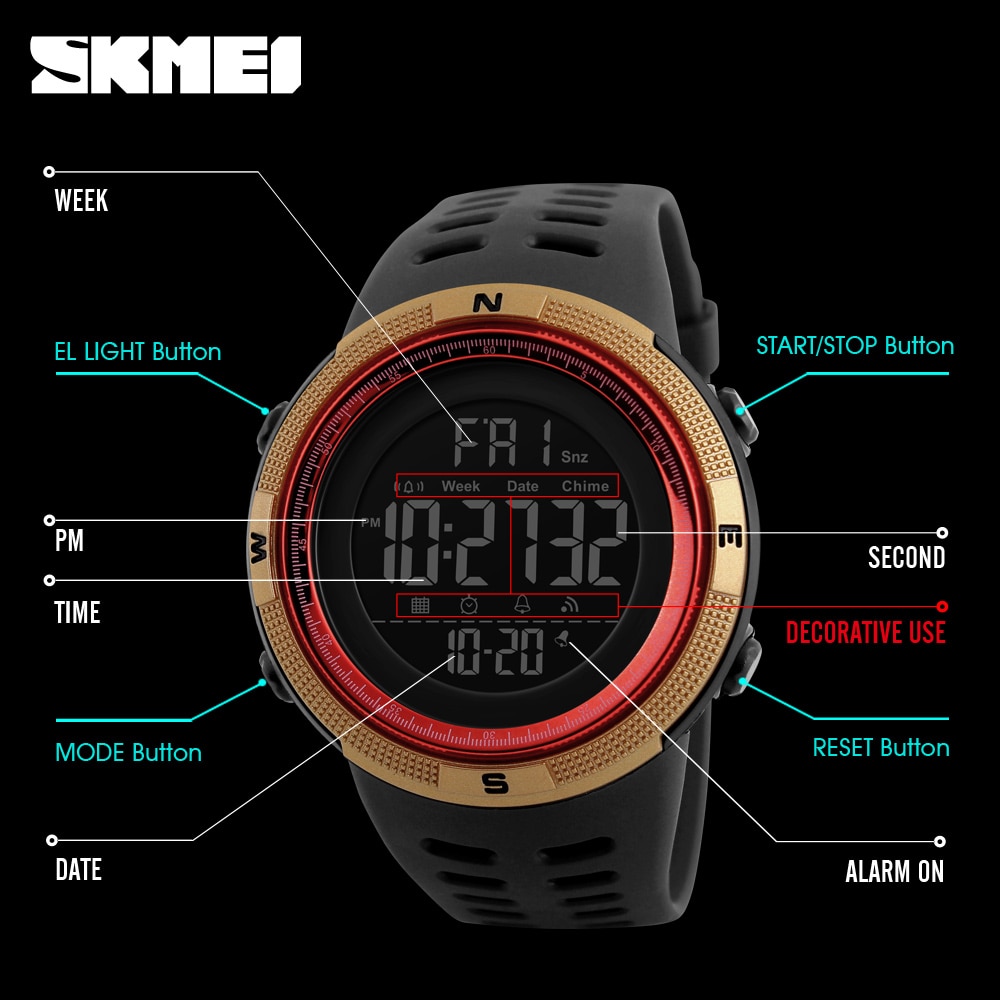 Sports Watches For Men Waterproof Watch Sports Watches For Men Waterproof Watch