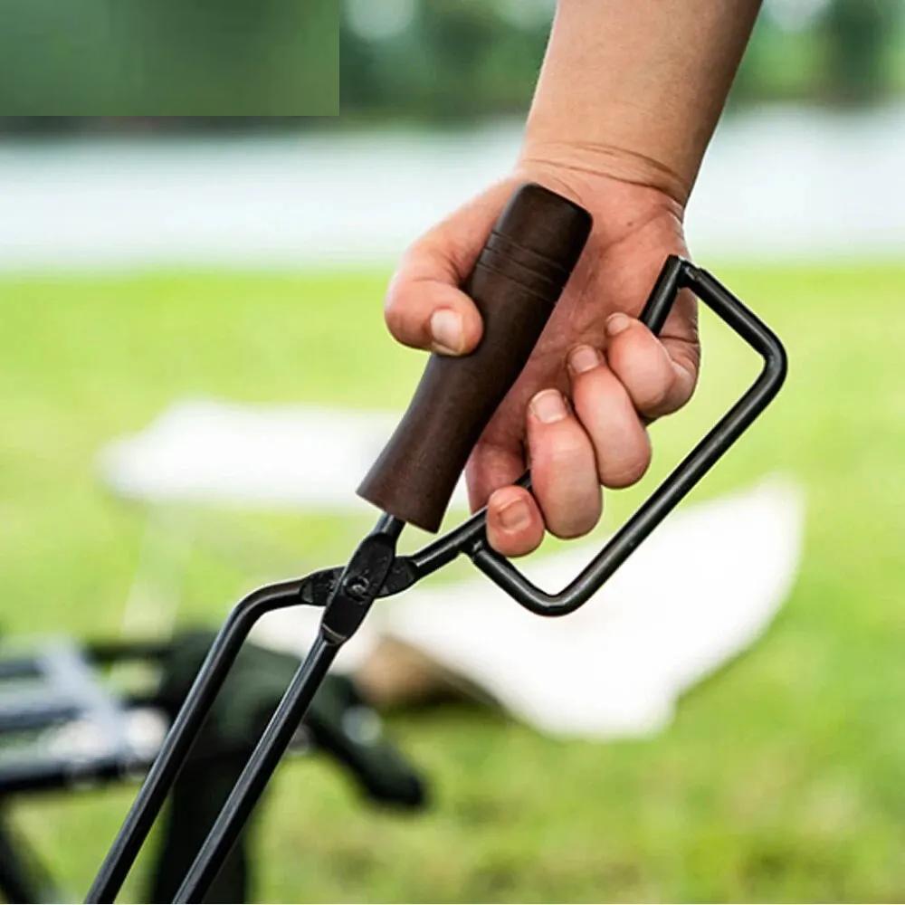 Spot Barbecue Carbon Clips Burning Tongs Charcoal Clips Duck Billed Carbon Tongs Non Hot Solid Wood Handle Carbon Clips Spot Barbecue Carbon Clips Burning Tongs Charcoal Clips Duck Billed Carbon Tongs Non Hot Solid Wood Handle Carbon Clips