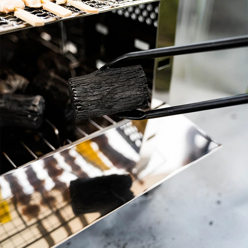 Spot Barbecue Carbon Clips Burning Tongs Charcoal Clips Duck Billed Carbon Tongs Non Hot Solid Wood Handle Carbon Clips Spot Barbecue Carbon Clips Burning Tongs Charcoal Clips Duck Billed Carbon Tongs Non Hot Solid Wood Handle Carbon Clips