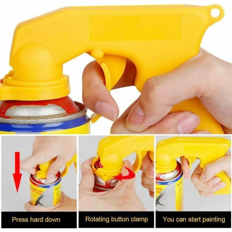 Spray Can Handle Gun