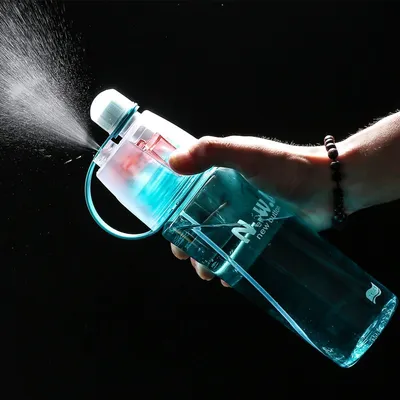 Spray Drink Bottle Sport Water Container Spray Drink Bottle Sport Water Container