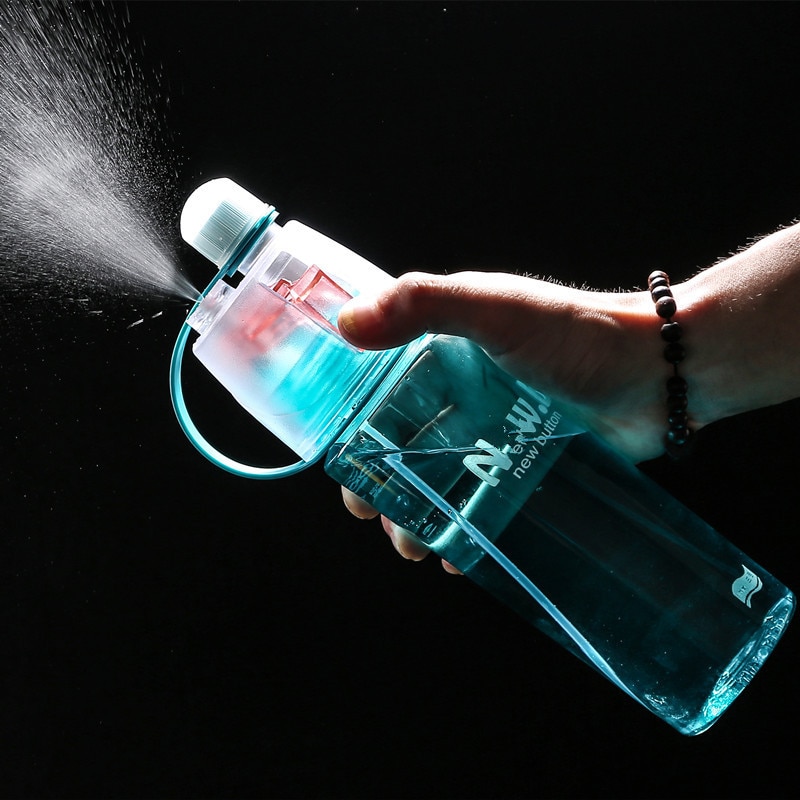 Spray Drink Bottle Sport Water Container Spray Drink Bottle Sport Water Container
