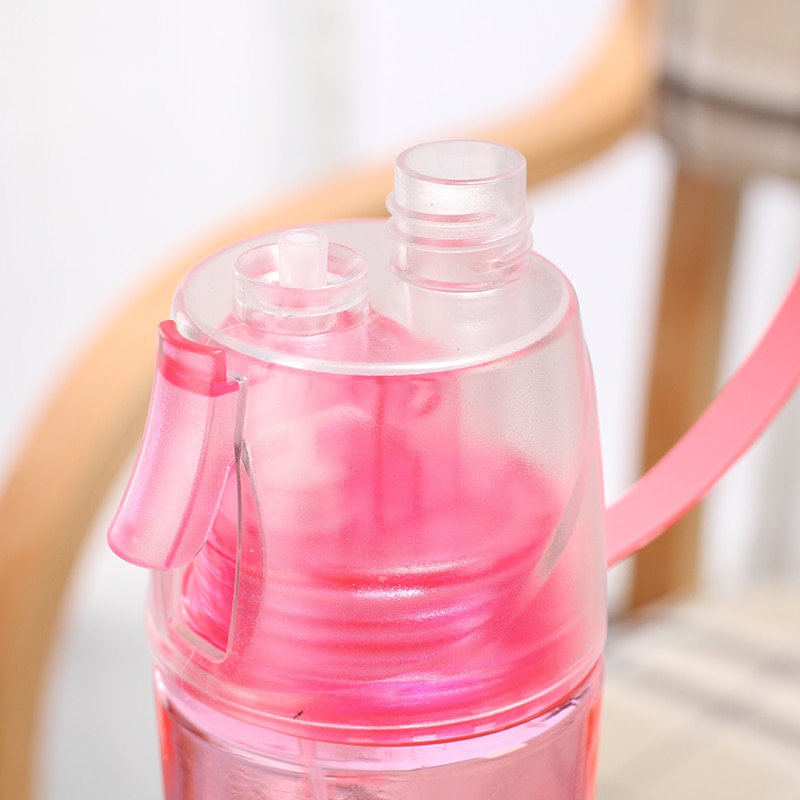 Spray Drink Bottle Sport Water Container Spray Drink Bottle Sport Water Container