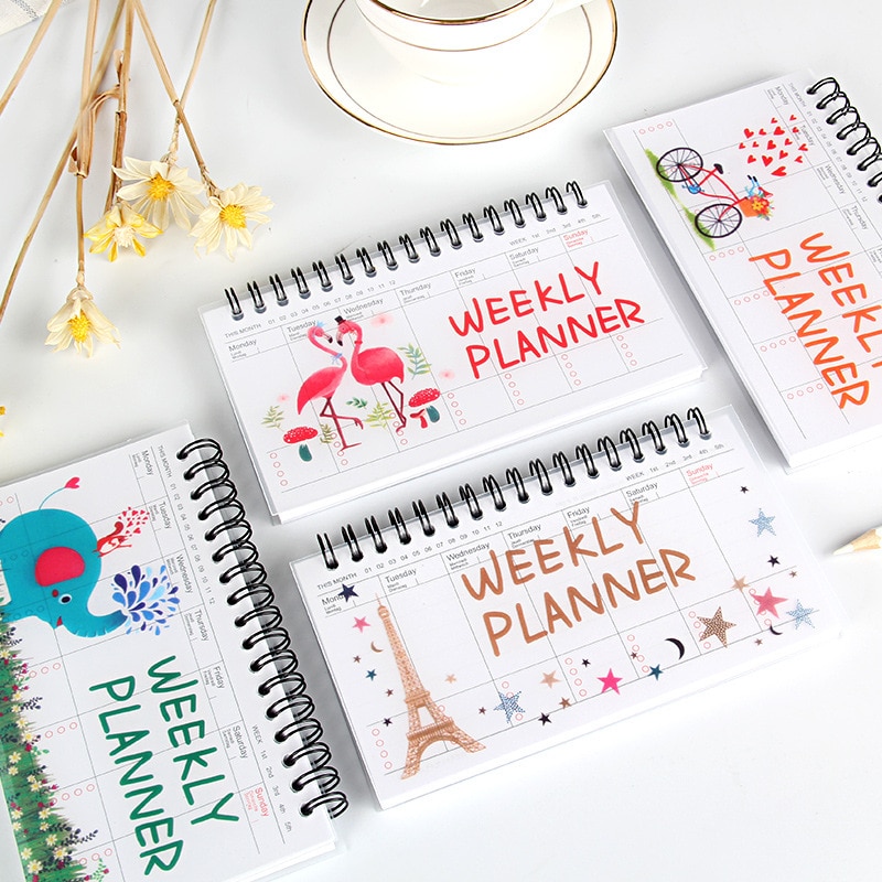 Spring Bound Weekly Planner Notepad Spring Bound Weekly Planner Notepad