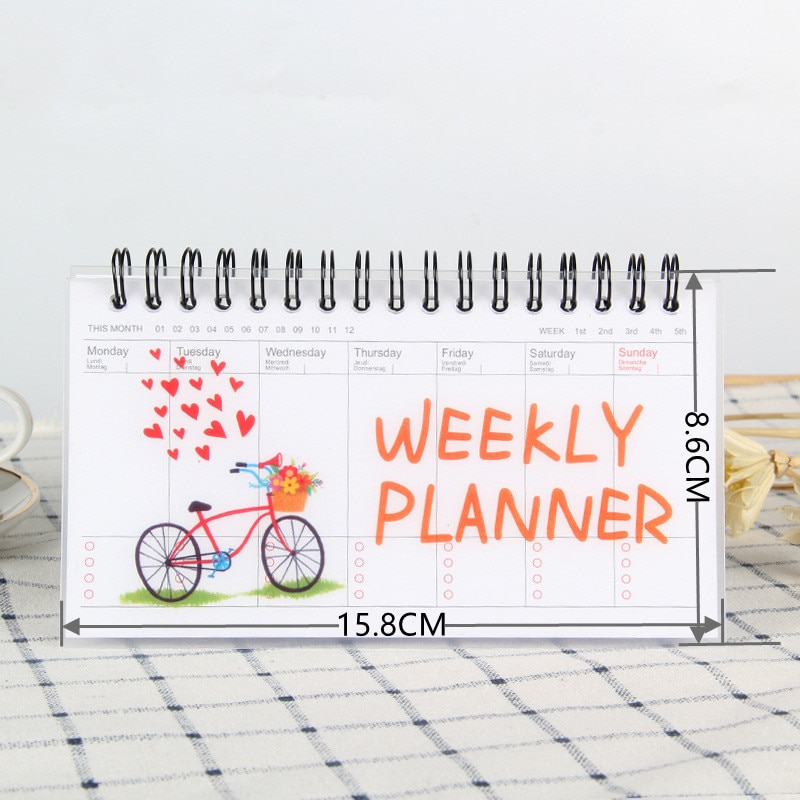 Spring Bound Weekly Planner Notepad Spring Bound Weekly Planner Notepad