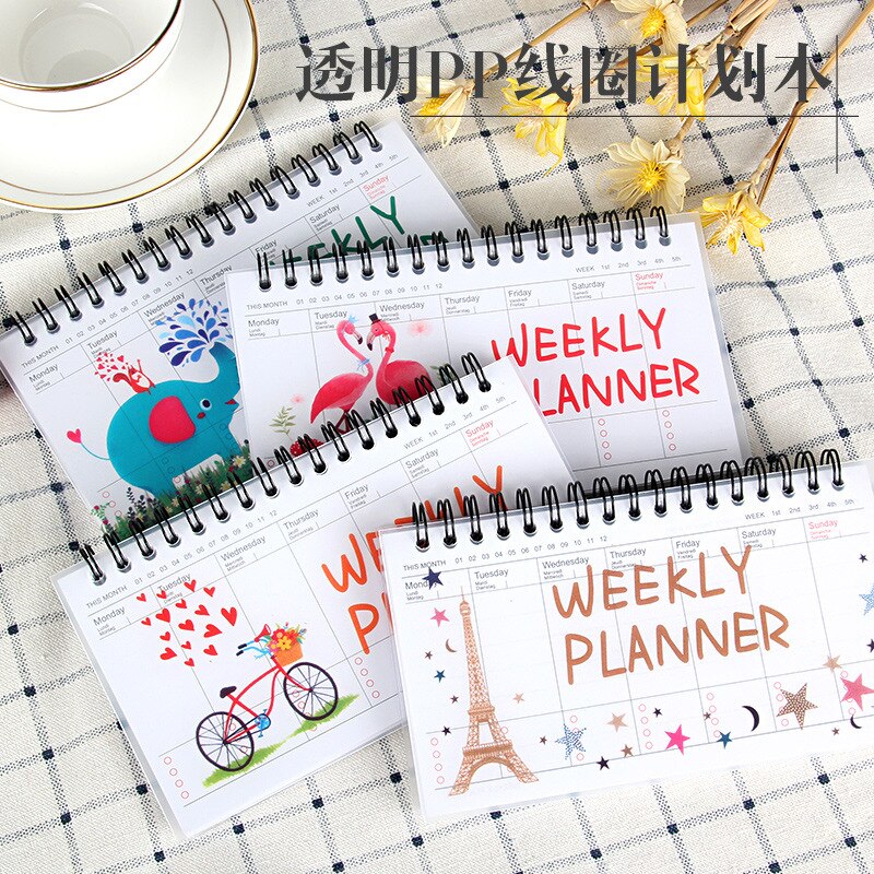 Spring Bound Weekly Planner Notepad Spring Bound Weekly Planner Notepad