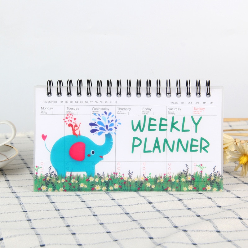 Spring Bound Weekly Planner Notepad Spring Bound Weekly Planner Notepad