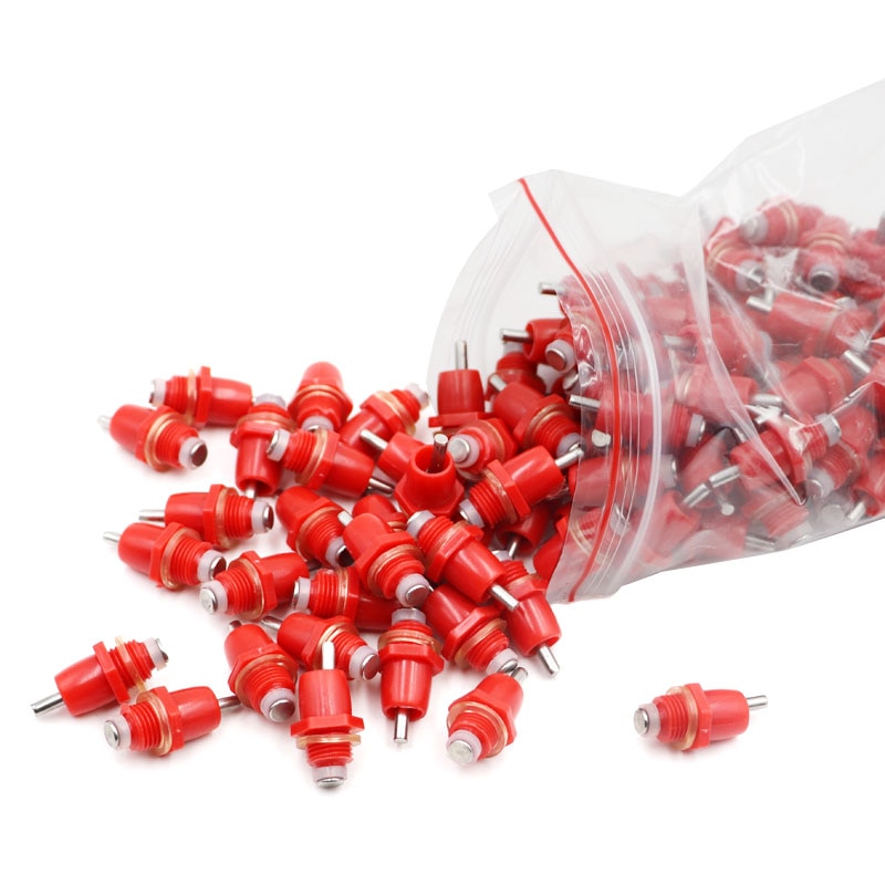 Spring Chicken Water Feeder Nipples (50pcs)