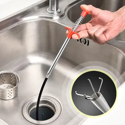 Spring Pipe Dredging Tool Clog Remover