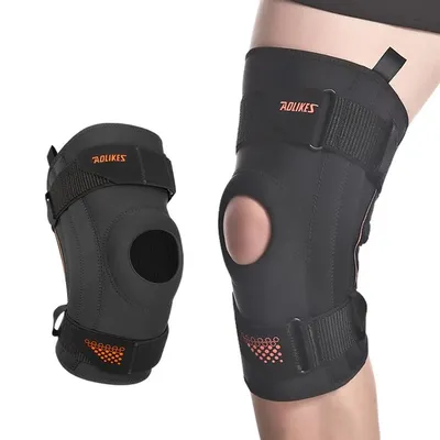 Spring Support Running Knee Pads Basketball Hiking Compression Shock Absorption Breathable Meniscus Knee Protector