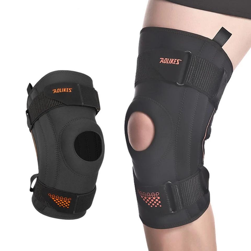 Spring Support Running Knee Pads Basketball Hiking Compression Shock Absorption Breathable Meniscus Knee Protector Spring Support Running Knee Pads Basketball Hiking Compression Shock Absorption Breathable Meniscus Knee Protector