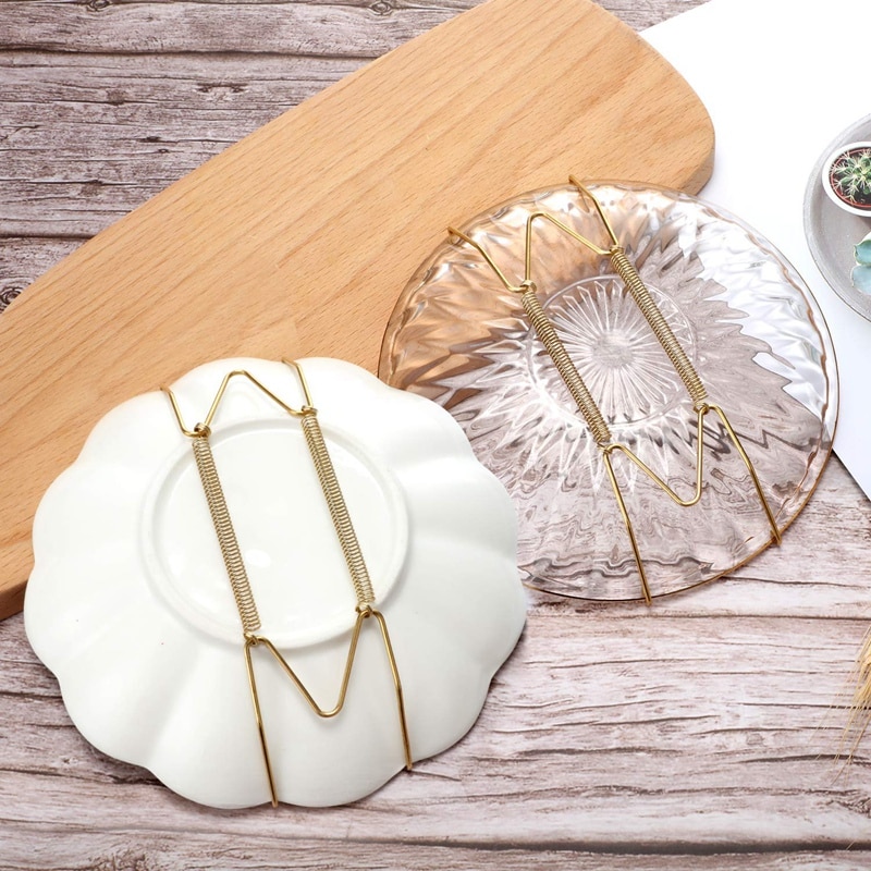 Spring Type Wire Plate Hangers (16pcs)