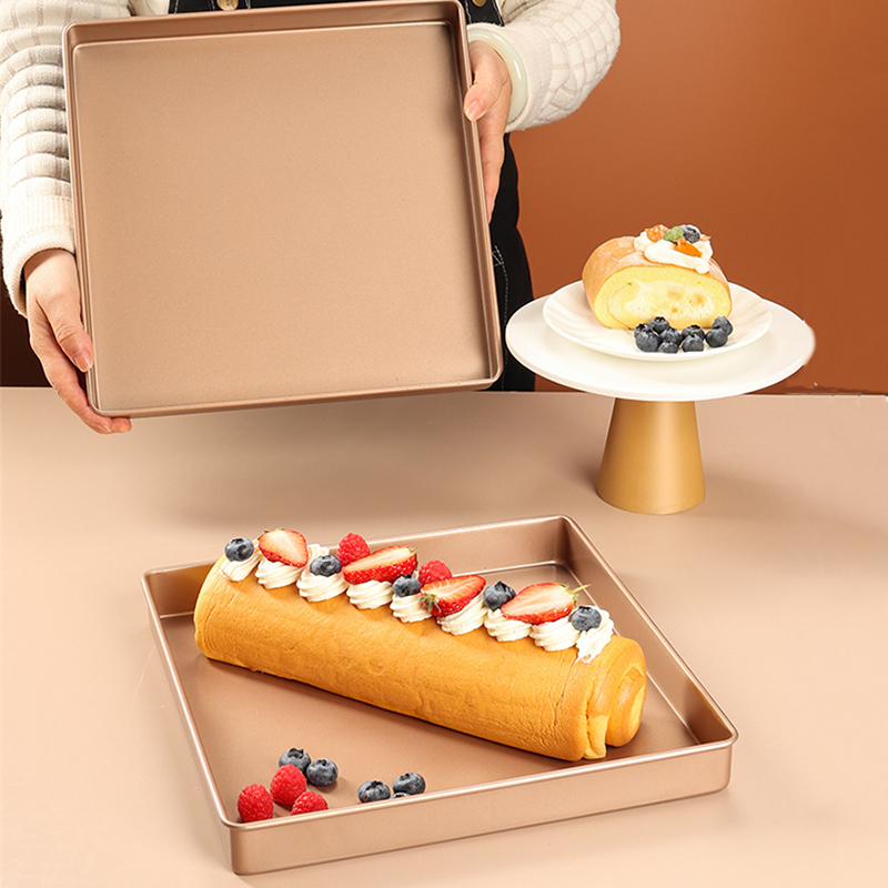 Square Carbon Steel Baking Pan